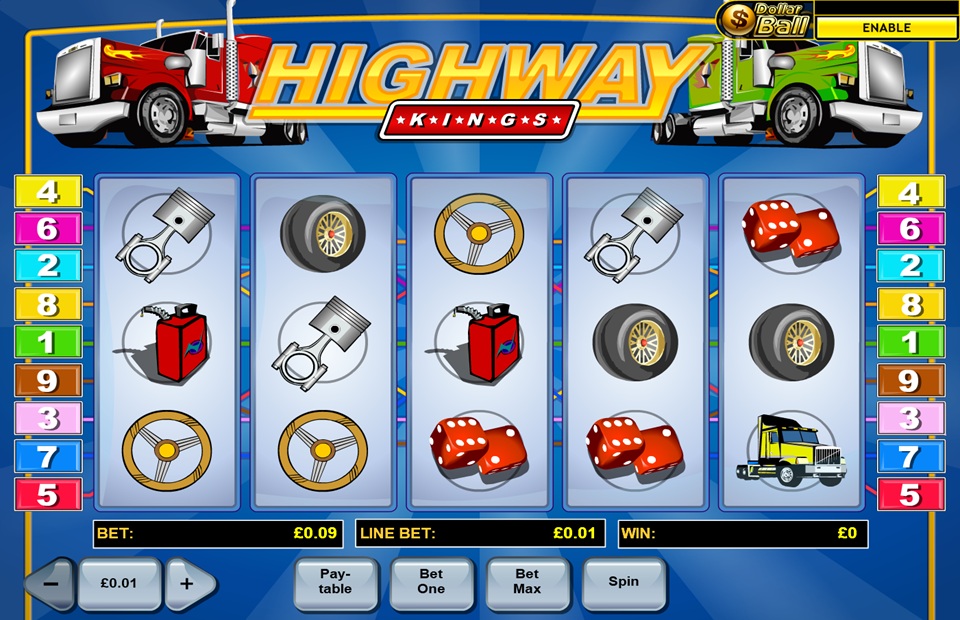 Игровые автоматы «Highway Kings» — романтика дальних дорог и азарт от Сasino Pin Up